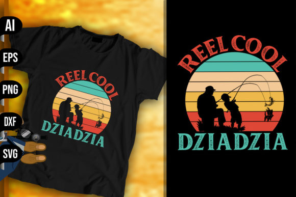Reel Cool Dziadzia - Fishing Retro