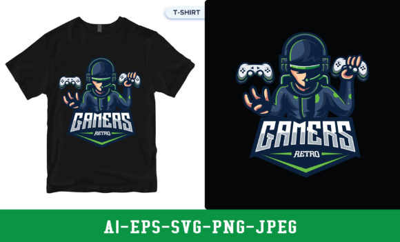 T Shirt - Gamers Retro